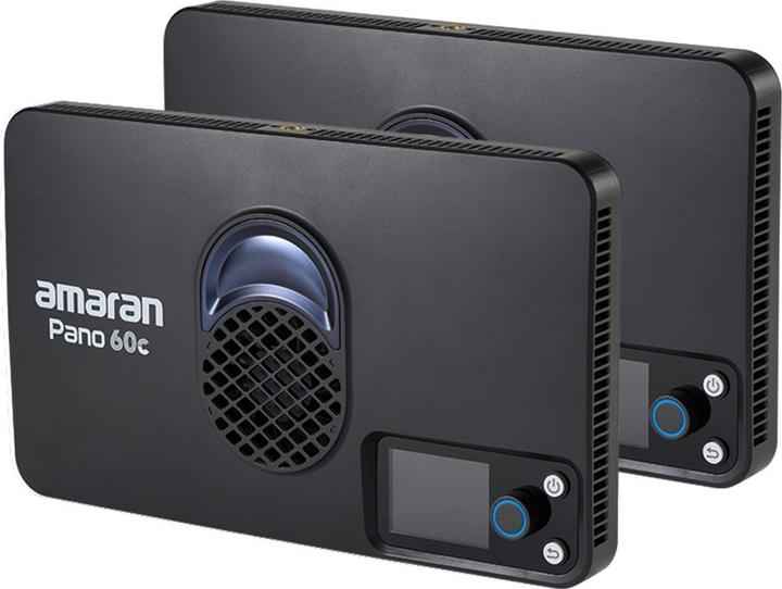 Produktbild Amaran Pano 60c 2-Light Kit (Charcoal) (EU) (Flächenleuchte)