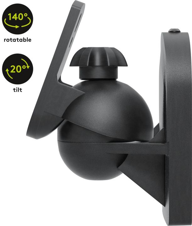 Produktbild Goobay Universal (1 Paar, Wandmontage, Schwenkbar, Neigbar)