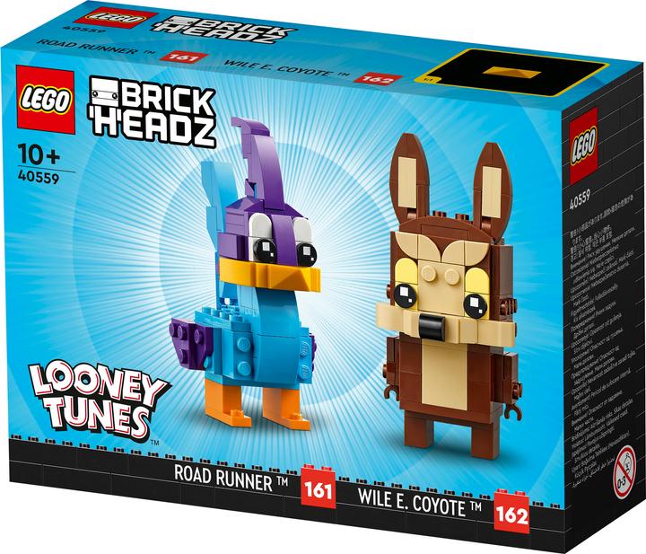 Actual product image LEGO Road Runner & Wile E. Coyote (40559, LEGO Brickheadz)