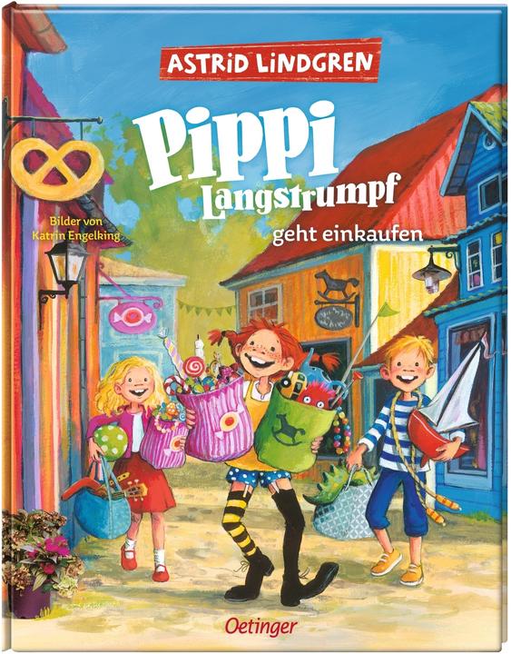 Produktbild Pippi Langstrumpf geht einkaufen (Deutsch, Astrid Lindgren, Cäcilie Heinig, Katrin Engelking, 2025)