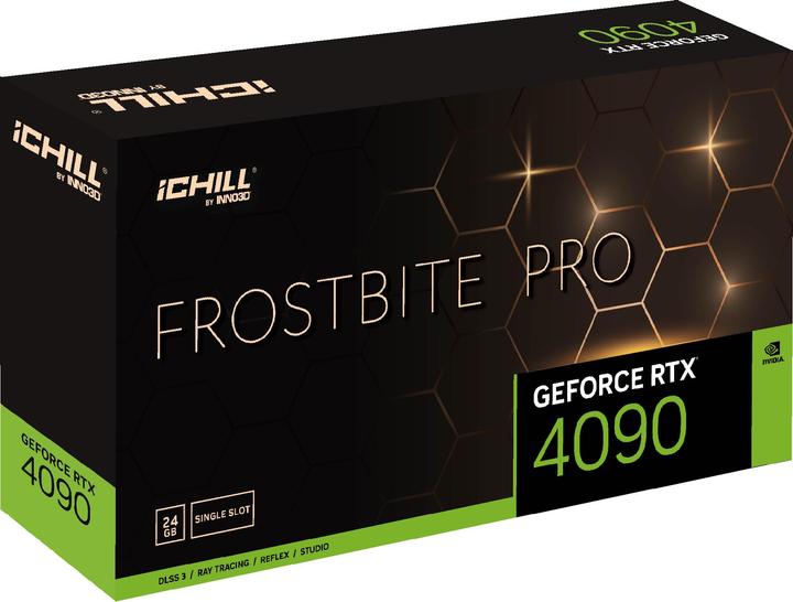 Actual product image Inno3D GeForce RTX 4090 iChill Frostbite Pro (24 GB)