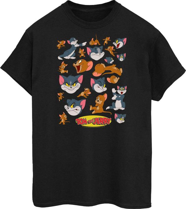 Tom & Jerry Many Faces TShirt (XL)