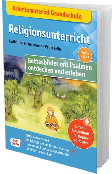 Produktbild Arbeitsmaterial Grundschule. Religionsunterricht. Gottesbilder mit Psalmen entdecken und erleben (Deutsch, Catharina Fastenmeier, Petra Lefin, 2022)