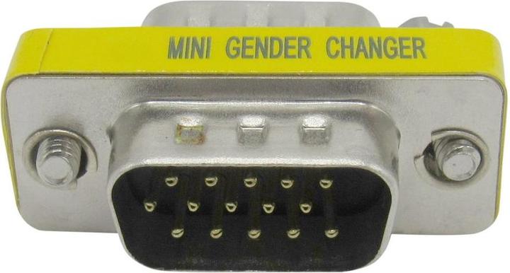 Produktbild RND Electronics Mini-D-Sub-Invertieradapter, HDB15-Stecker / HDB15-Stecker