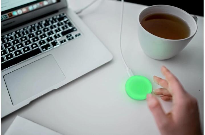 Actual product image Luxafor Mute button with 0.5 m USB-C cable