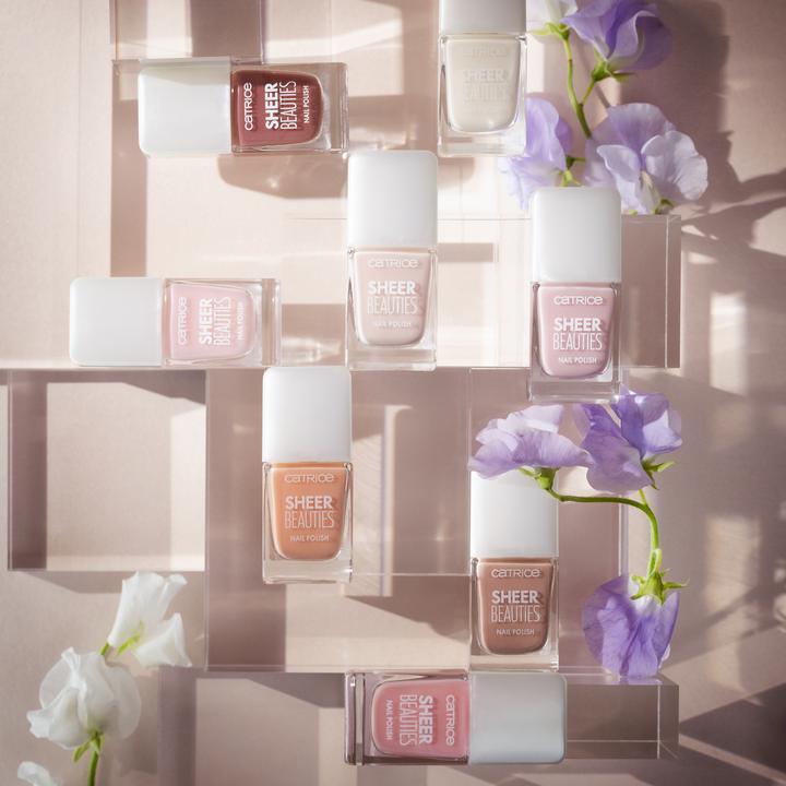 Actual product image Catrice Sheer Beauties Nail Polish (Bubblegum Bliss, Colour paint)