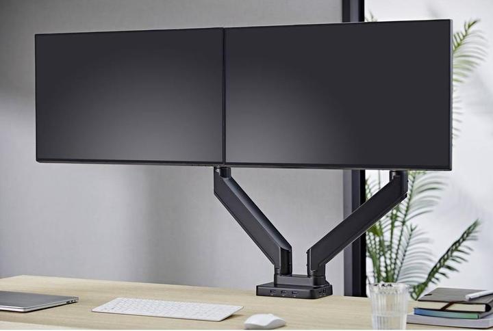 Actual product image SpeaKa Professional SP-MM-830 2-way monitor desk mount 43.2cm (17/ ) - 88.9cm (35/ ) Integrated (Table, 35")