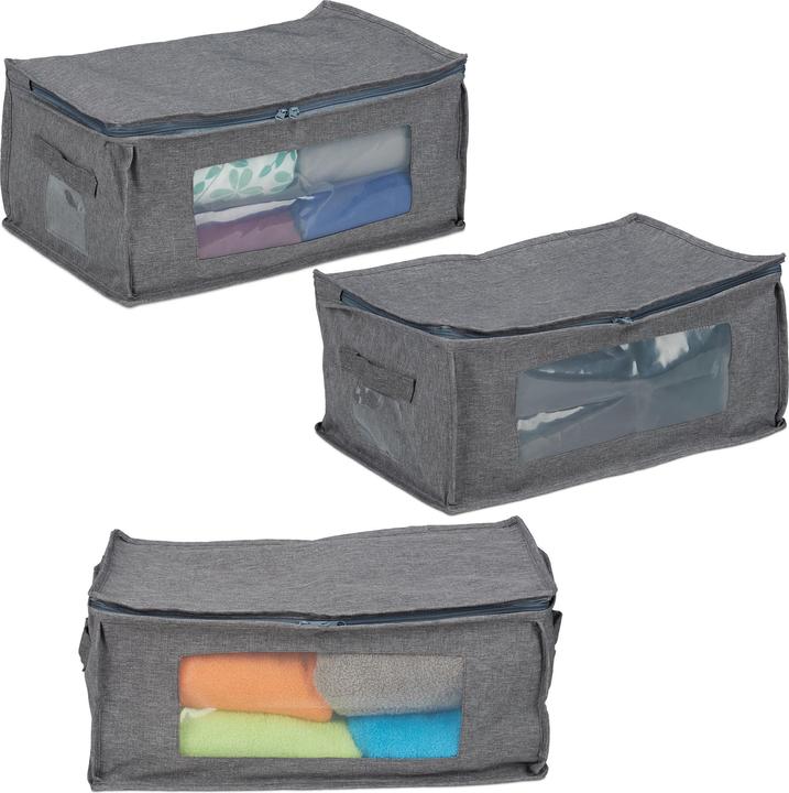 Image du produit Relaxdays Sac de rangement (45 x 30 x 20 cm, 20 l)