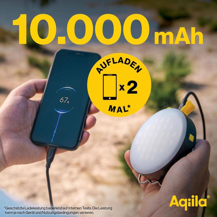 Immagine prodotto Aqiila Lightbird BL10 - Lampada da campeggio con powerbank