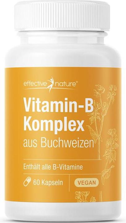 Effective Nature Vitamin-B Komplex (60 Stück, Kapseln, 30 g)