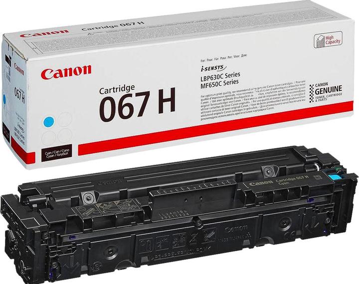 Produktbild Canon Toner Cartridge 067 H C (C)