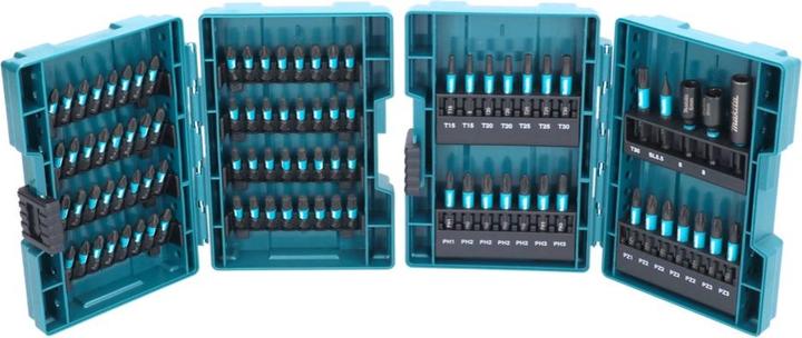 Produktbild Makita Impact Black-Bit-Set (Kreuz Phillips PH M2, Kreuz Phillips PH M3, Kreuz Pozidriv PZ M2, Kreuz Pozidriv PZ M3, Innensechsrund TX M20, Innensechsrund TX M30)