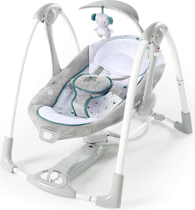 Ingenuity 2 in 1 foldable & portable baby swing
