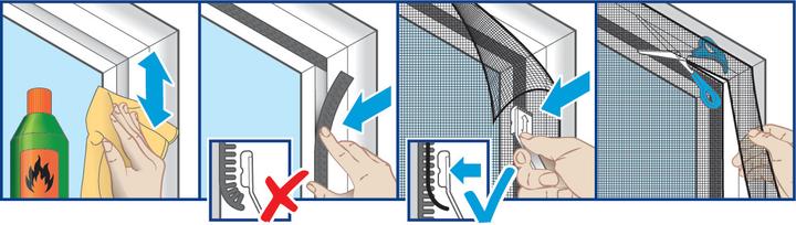 Immagine prodotto tesa Griglia anti-polline, per chi soffre di allergie, richiudibile con nastro velcro autoadesivo (130 x 150 cm)