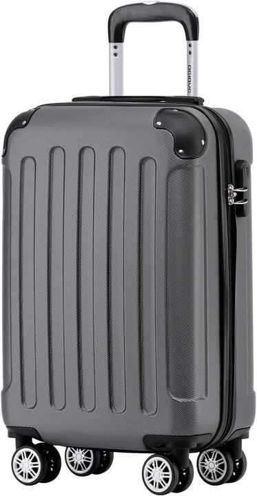 Beibye Zwillingsrollen Hardcase Handgepäcktrolley (38 l, Handgepäck (bis 50l))