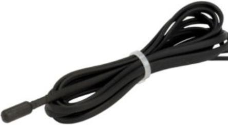 Actual product image Danfoss EKS 221 3,5m - Temp.sensor, -50-120gr, 1000 Ohm, +-1%, cable, rubber, 3,5m
