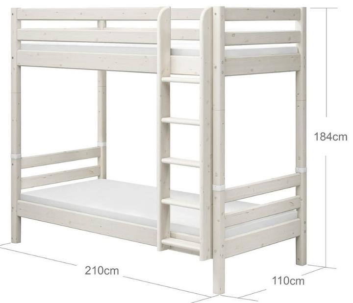 Image du produit Flexa Lit superposé haut Classic Maxi (90 x 200 cm)
