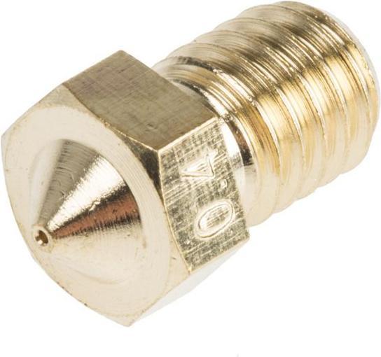 Actual product image Rs Pro 0.4mm Hot End Nozzle (Blast pipe)