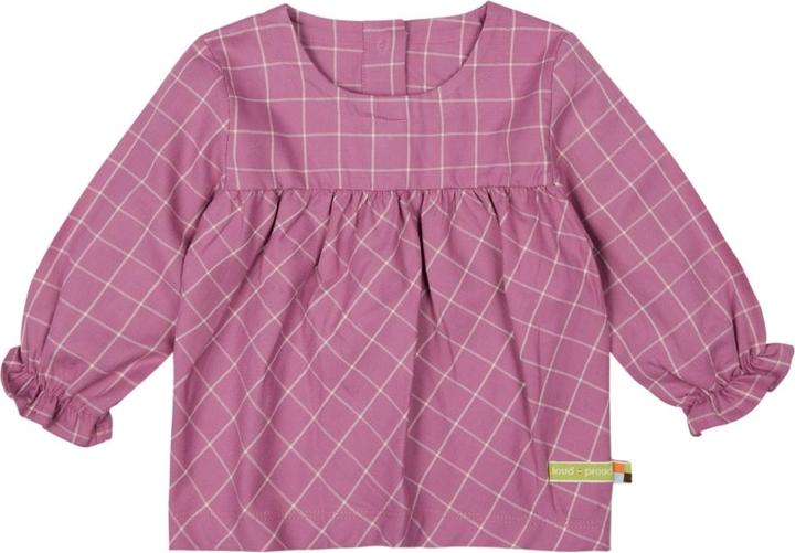 Actual product image loud + proud Check blouse (122)