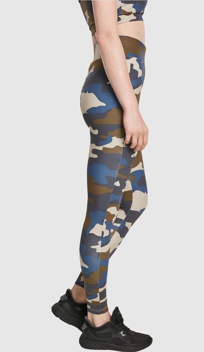 Actual product image Urban Classics Ladies High Waist Camo Tech Leggings (XL)