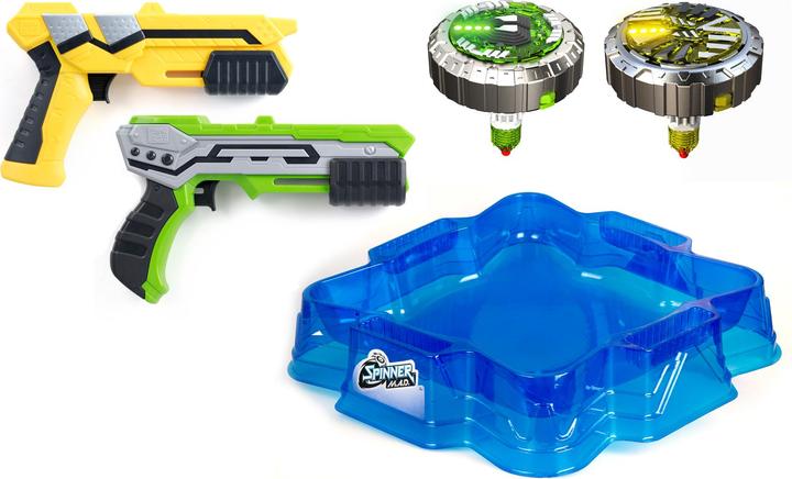 Actual product image Silverlit Spinner Mad Deluxe Battle