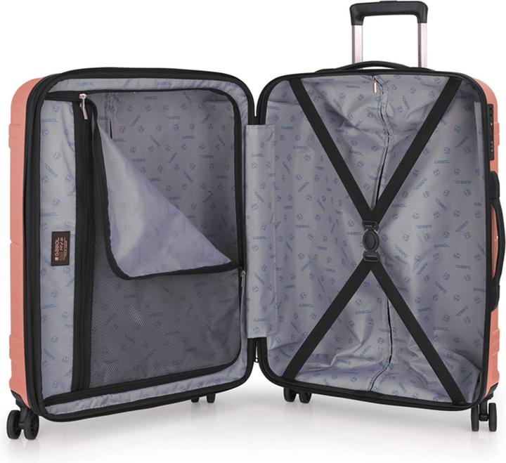 Immagine prodotto Gabol Set di valigie a 4 ruote Bari 3 pezzi (245 l, XL (da 115l))