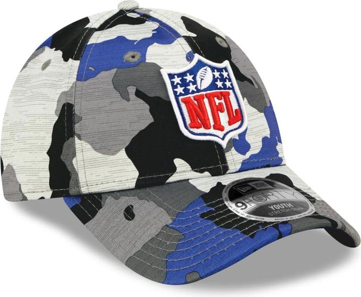 Produktbild New Era 9Forty Kinder Cap - TRAINING 2022 NFL Shield Logo T (51, 50 C, 52 C)