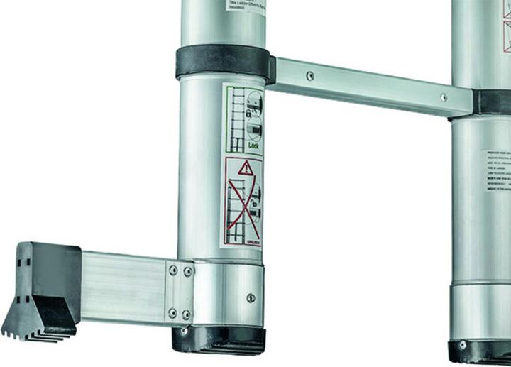 Actual product image technocraft Telescopic folding ladder (Single ladder, 374 cm)