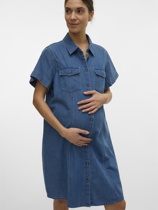 Actual product image Vero Moda Maternity VMMCAMILLA Umstandskleid Jeanskleid (XL)