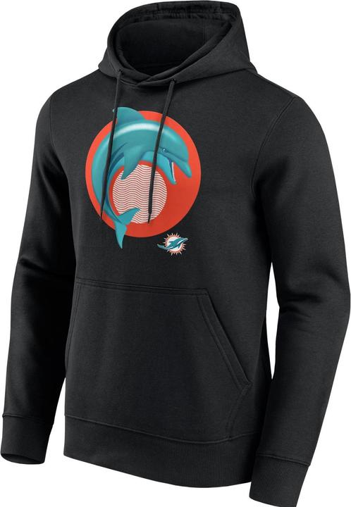 Fanatics NFL Fleece Hoody - ILLUSTRATION Miami Dolphins - XXL (XXL)