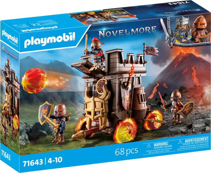 Actual product image Playmobil Attack wagon with fire cannon (71643, Playmobil Novelmore)
