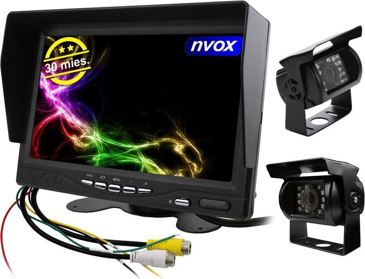 Nvox Monitor LCD per auto Nvox con telecamera