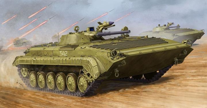 Actual product image Trumpeter Soviet BMP-1 IFV