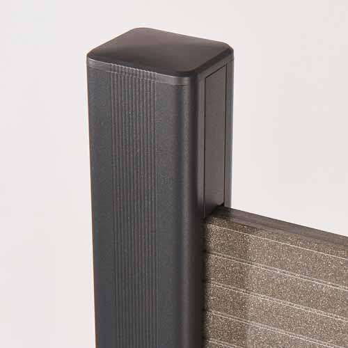 Larus Plastic posts to privacy screen WPC (7.30 cm)