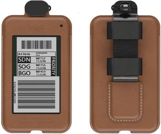 Immagine prodotto Z-Wave BAG ID03 A004 - BagID Samsung BagID 2 ST Find con custodia in pelle - Marrone nocciola