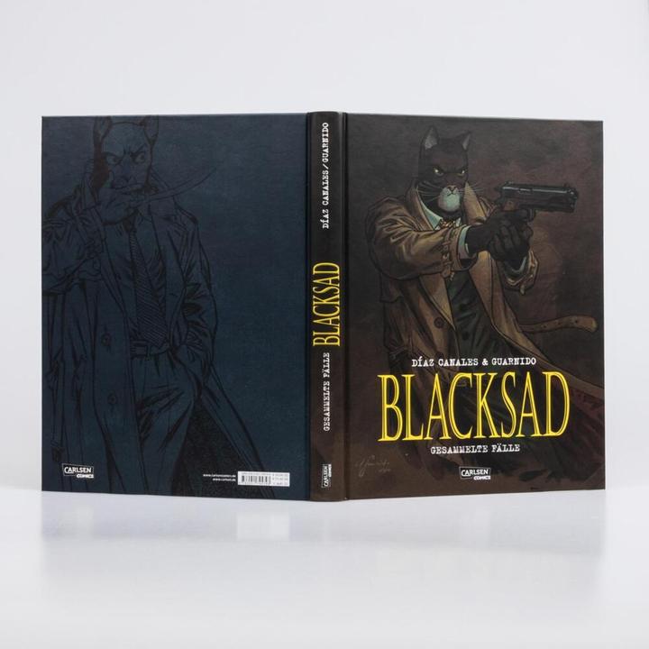 Produktbild Blacksad: Gesammelte Fälle – Neuausgabe (Deutsch, Juan Díaz Canales, Juanjo Guarnido, 2023)