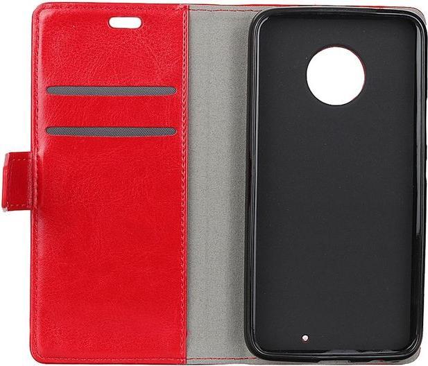 Produktbild MU Classic Crazy Horse Leder Bookcover Hülle (Motorola Moto X4)