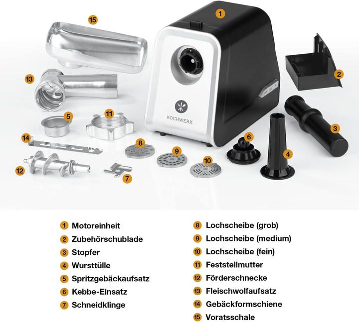 Produktbild Kochwerk elektrischer Fleischwolf