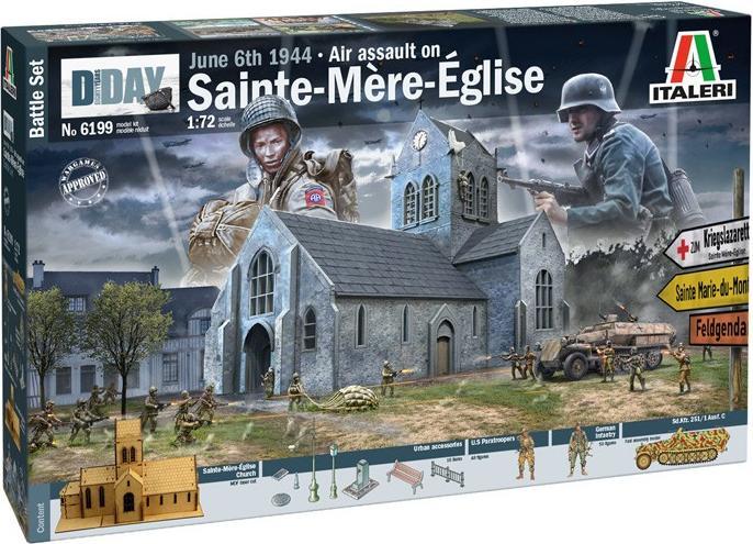 Produktbild 1:72 Battle of Normandy St.-Mère-Église