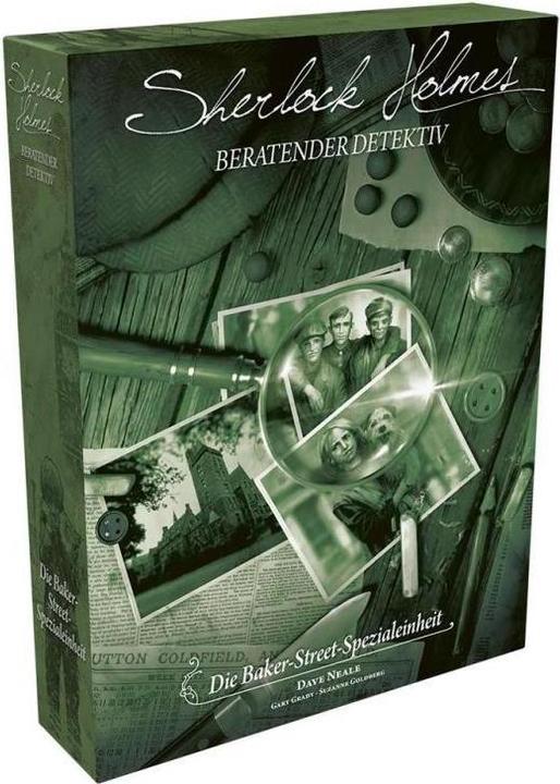Immagine prodotto Asmodée SCOD0031 - Sherlock Holmes - Consulting Detective: L'unità speciale di Baker Street (EN Edition) (Tedesco)