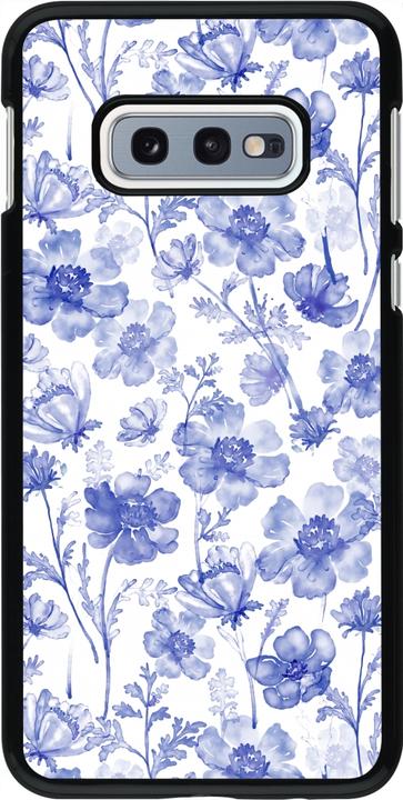 Immagine prodotto PhoneLook Copertina Primavera 23 fiori blu acquerello (Samsung Galaxy S10e)