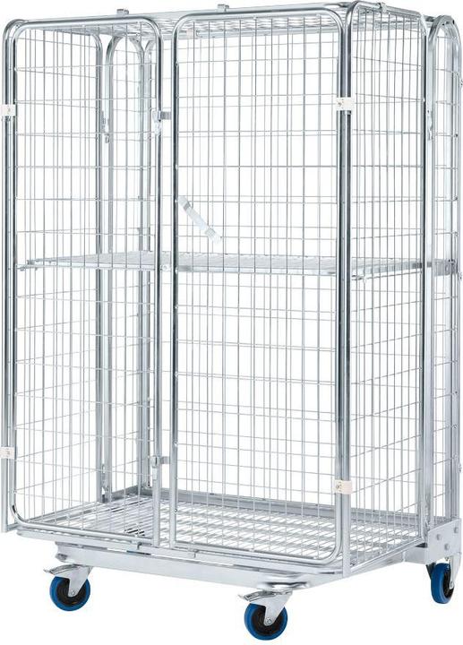 Produktbild kaiserkraft Antidiebstahl-Rollbehälter, nestbar (500 kg)