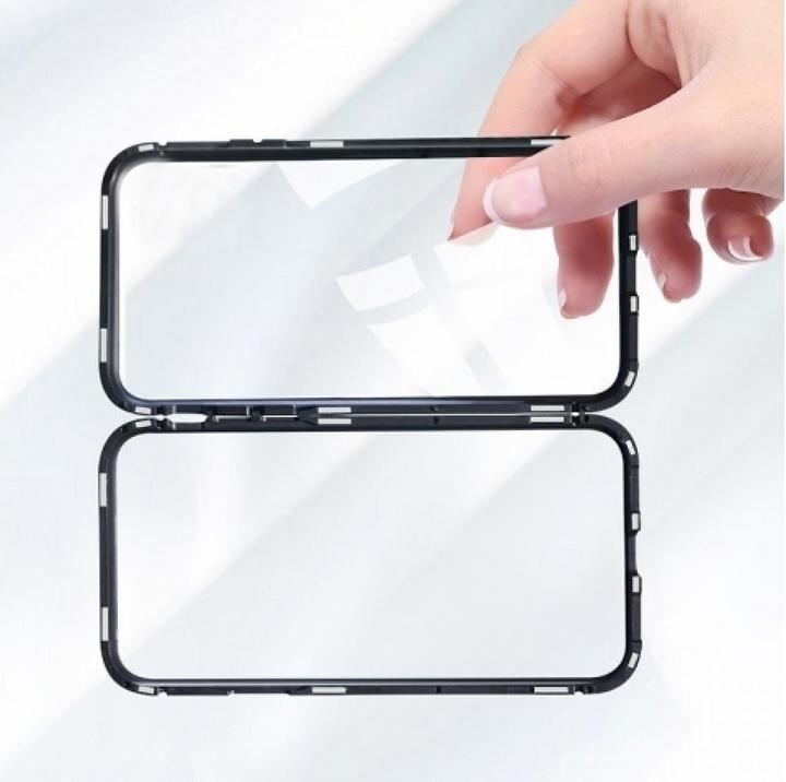 Actual product image G-Case Samsung Galaxy A40 Aluminium Magnetic Glass Case Cover (Samsung Galaxy A40)
