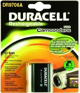 Produktbild Duracell Li-Ion Akku 650 mAh für Sony NP-FV50 (Kamera Akku)