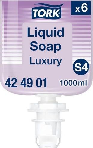Actual product image Tork Pack 6 Luxury Liquid Soap (Liquid soap, 1000 ml)