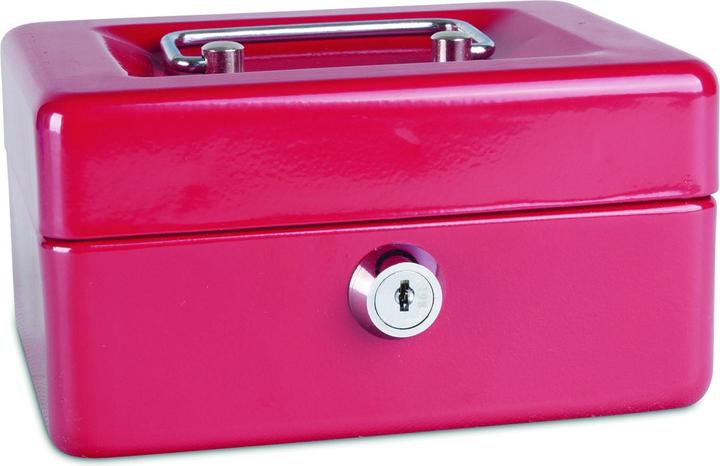 Actual product image Donau Cash box, small, 152x80x115mm, red