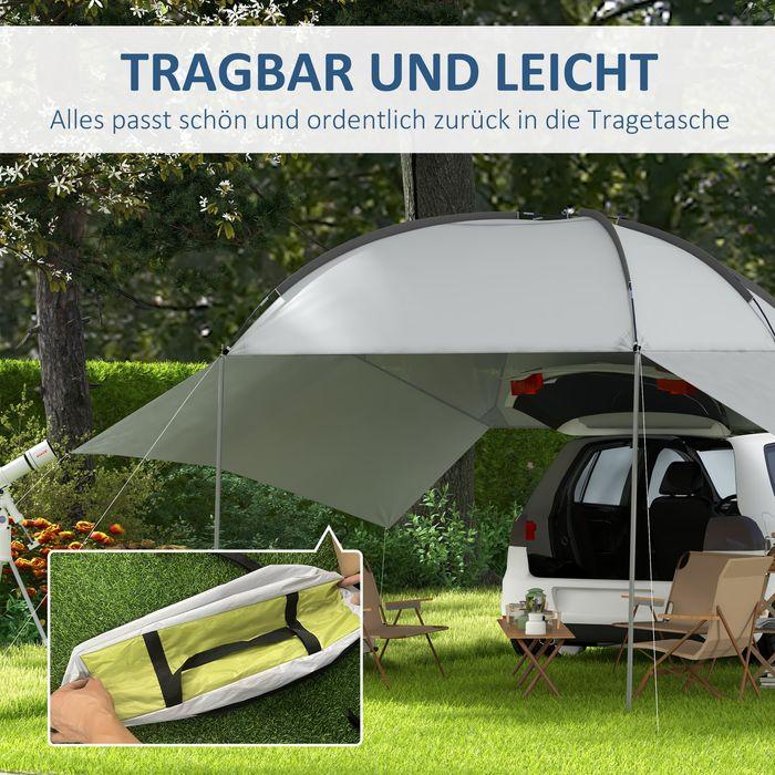 Actual product image Swisshandel24 Heckzelt für Autos, wasserdicht, tragbar, 3x2,6x2,3m (Awning)