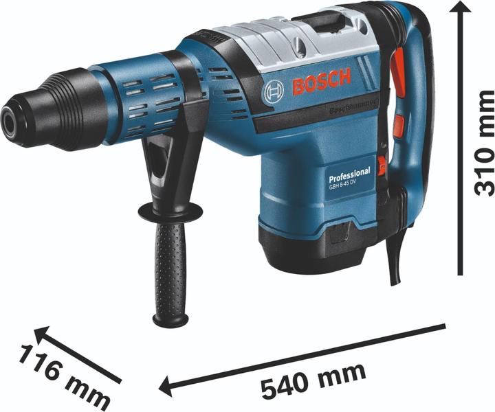 Actual product image Bosch Professional Rotary hammer with SDS max GBH 8-45 DV (Electrical connection)