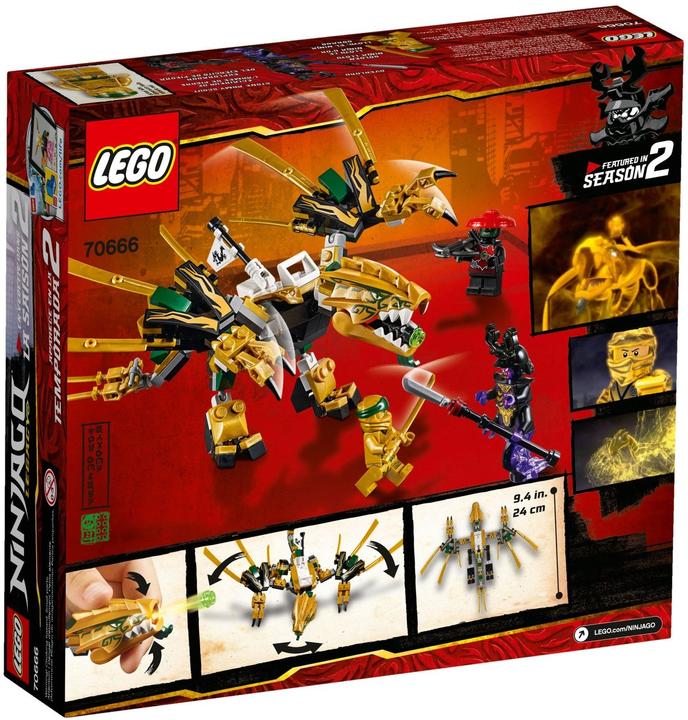 Image du produit LEGO Le dragon d'or (70666, LEGO Ninjago)