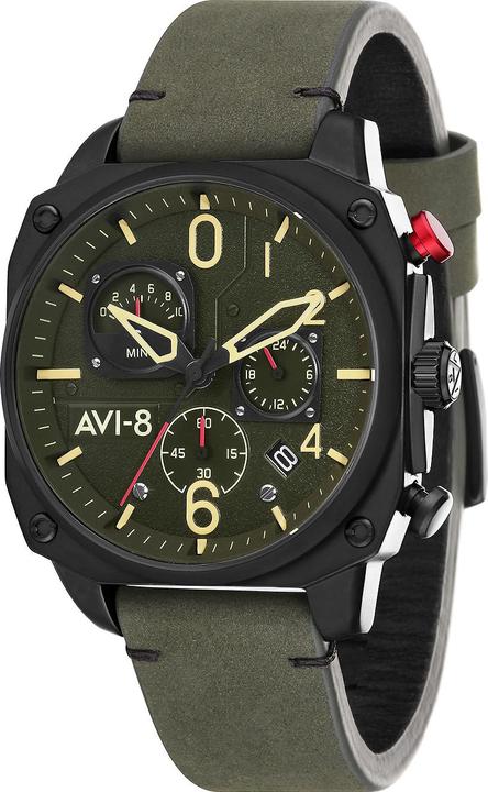 Produktbild AVI-8 AV-4052-08 Hawker Hunter Chronograph 45mm 5ATM (Chronograph, 45 mm)